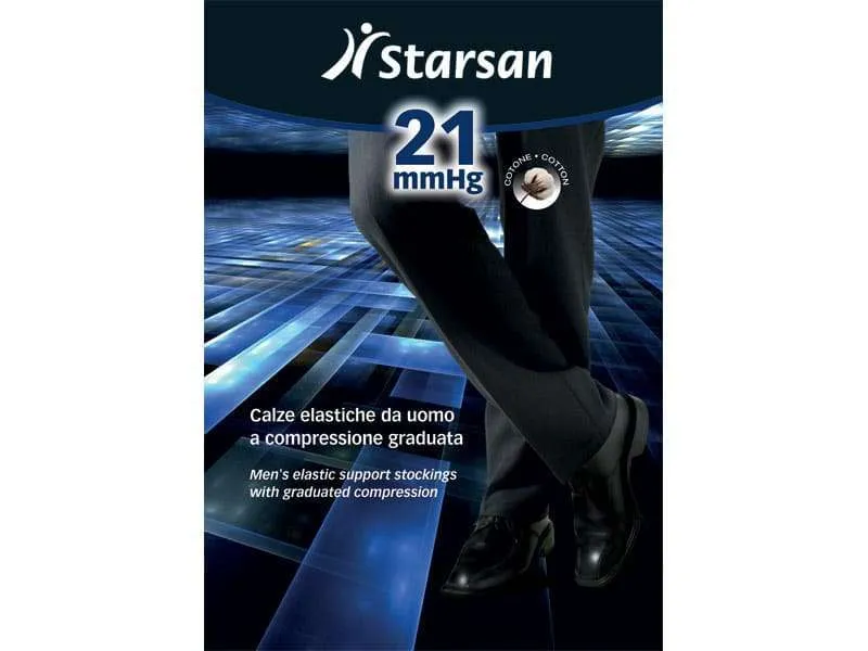 Calze uomo STARSAN 21 mmHg in cotone
