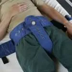 Cintura pelvica amovibile per cinture addominali