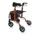 Deambulatore tipo Rollator, duralluminio mod. CITY PARTNER "2 in 1"