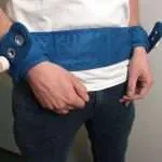 Cintura ferma polsi per trasferimenti e deambulazione